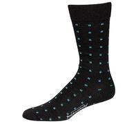 Boardroom Socks Merino Wool Mid-Calf Patterned Socks, Dress Socks for Men | Soft, breathable merino wool for comfort; Seamless, linked toe; Reinforced heel and toe; Made in USA from imported yarns