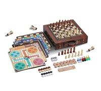 boards game 12-in-1 Classic Wooden Board Game Set Chess Checkers Backgammon and More Premium Multi-Game Collection magnetic