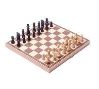 boards game Folding Wooden Chess Set Classic Vintage Standard Foldable Games Board Crafted Carved 30 * 30cm magnetic