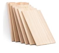 Boards Unfinished Wood Blocks, Paulownia Wood Boards For Shelves Painting Crafting Multiple Sizes(1.8 Cm,L 90 cm x W 45 cm)