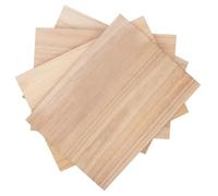 Boards Unfinished Wood Blocks, Unfinished Paulownia Wood Planks Light Yellow Multiple Sizes for Crafting and Shelves(1.2 Cm,L 70 cm x W 25 cm)