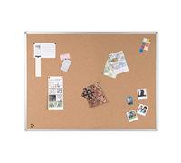 BoardsPlus Cork Notice Board - 1200 x 900 mm - Cork Surface, Aluminium Frame BPM05054040