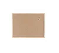 BoardsPlus Cork Notice Board - Wood Frame,Brown- 60 x 45 cm