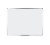 BoardsPlus Magnetic Whiteboard - 600 x 450 mm - Ceramic Surface, Aluminium Frame