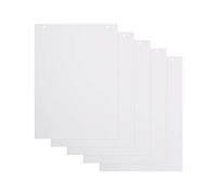 BoardsPlus Plain Flipchart Pad, A1 (58,5 x 81 cm), 60 gr/sqm Paper, 20 Sheets per pad (Pack of 5 Pads)