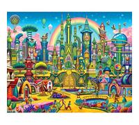 Boardwalk Puzzle Company Jigsaw Puzzle, The Marvelous Land of Oz, 500 Piece