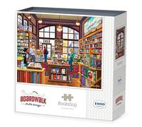 Boardwalk Puzzles Bookshop, 1000 Piece Jigsaw Puzzle for Adults, Made in USA
