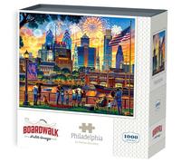 Boardwalk Puzzles Philadelphia - 1000 Piece Jigsaw Puzzle for Adults, Made in USA