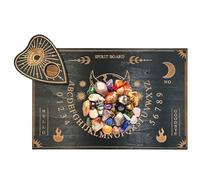 Boarrd Dowsing - Wooden Decision Maker Board With Letters And Numbers, Spiritual Divination Planchette, Tools Long-Tail Esoteric Board | Meditation Yoga Home Décor