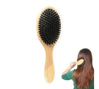Boars Hair Brush for Women Anti Static Smoothing Detangling
