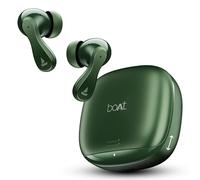 boAt 2025 Launch Airdopes 313, 13mm Drivers, Glide Shell, 75hrs Playback, Signature Sound, 4Mics with ENx Tech, ASAP Charge, Bluetooth Earbuds, TWS Ear Buds Wireless Earphones with mic (Jade Green)