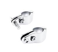 Boat Accessories 22 Or 25mm Stainless Steel 316 Bimini Top Hinged Jaw Slide Clamp Fitting Marine Hardware Yacht Canopy Tube Rail for(25mm Ordinary Screw)