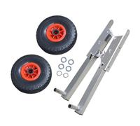 Boat advertising mill, inflatable boat wheels, launch wheels, foldable outboard motorcycles, foldable, removable starter wheel for outboard engine, launch wheels for dinghy raft