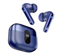 boAt Airdopes 121 Pro Plus, 100HRS Battery, 4Mics ENx, 50ms Low Latency, Fast Charge, LED Display, IPX5, v5.3 Bluetooth in Ear Earbuds, TWS Ear Buds Wireless Earphones with mic (Blue)