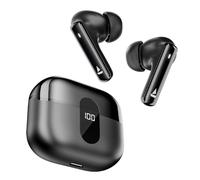 boAt Airdopes 121 Pro Plus, 100HRS Battery, 4Mics ENx, 50ms Low Latency, Fast Charge, LED Display, IPX5, v5.3 Bluetooth in Ear Earbuds, TWS Ear Buds Wireless Earphones with mic (Black)