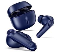 Boat Airdopes Max in Ear TWS Earbuds with 100 HRS Playtime, Quad Mics with ENx Tech, Beast Mode(50ms Low Latency), ASAP Charge, Bluetooth v5.3 and IWP(Bold Blue)