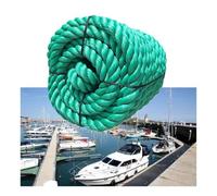 Boat Anchor Rope Dock Lines, Three Braided Nylon Marine Mooring Ropes, Bumper Tie Mooring Line for Docking Kayak Jet Ski Pontoon Canoe Power Boat Wave Runner(18mm,5m)