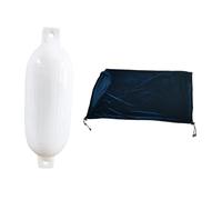 Boat Ball, Inflatable Boat, PVC Boat Parts, Improved Protection, Dock Parts, Stable Hold with Cover, for Recreational Boats, G, 78cmx28cm