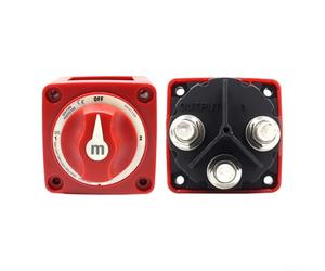 Boat Battery Isolator Switch, 2/3/4 Position 48V 100A-300A Heavy Duty Cut Off Selector Marine Grade Plastic Copper Core(3 Position)