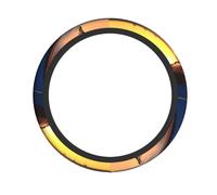 Boat Beach Sunrise Time Nautical Print Steering Wheel Cover Non-Slip All Seasons Protection Comfortable Cars Accessory