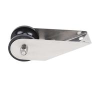 Boat Bow Anchors Roller Stainless Steel Marine Roller for Yachts 160 X 45 X 75mm Black Nylon for Fishing Boat