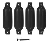 Boat Bumper Dock Shield Protection Inflatable Yacht Boat Bumper PVC vidaXL