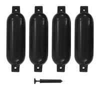 Boat Bumper Dock Shield Protection Inflatable Yacht Boat Bumper PVC vidaXL