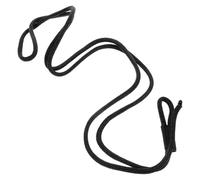 Boat Bumper Rope 1.5m Black Mooring Line for Dock Cleats and Buoys | Flexible PP Polyester Cord, Quick Setup, Reduced Friction, Suitable for Marina Operators, Boat Owners and Rigging