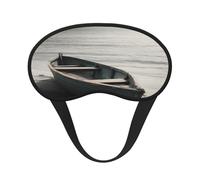 Boat by The sea Sleep Mask for Men Women Blackout Eye Masks for Sleep, Relaxing Zero Pressure Night Blindfold Soft Breathable Eye Cover for Travel, Night Work, Nap, Office
