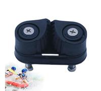 Boat cam studs for rope - portable nylon rope holder for kayaks sailing boats canoes, lightweight black cam standing for adjusting the marine dock line | reliable R0PE grip accessory F