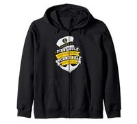 Boat Captain Sailor Seaman Seafarer Maritime Anchor Zip Hoodie