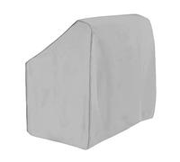 Boat Center Console Cover, 600D Marine Grade Polyester Canvas, Waterproof, Grey (Small)