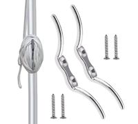 Boat Cleats | Compact Stainless Steel Marine Berth Accessories - Cleats for Boat - for Mooring Canoe Maritime Decks Piers Tying Up