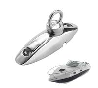 Boat Clips for Fenders Rotary Quick Release Steel | Marine Fender Hooks For Rail Yacht Cruiser Dock Trawler Runabout Bowrider Houseboat