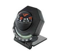 Boat Compass Ball - Foldable High Precision Direction Guide Compass With Inclinometer | Multipurpose 180-Degree Adjustable For Camping, Climbing, Vehicles, Trucks