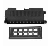 Boat Control Switch Panel, 10P Membrane Control Switch Panel Bluetooth APP Control with Backlight Module LED Touch Built-in PPTC for RV Boat