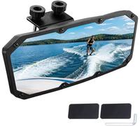 Boat Convex Rearview Mirror for Gekko Revo 6.7i 2004-2005 | ABS body with metal mounting; Broader view astern; For leisure boating