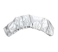 Boat Cover 3.1m to 3.5m Oxford Cloth Sealed Light Proof Dust Protected Pontoon Jon Bass Center Console Canoe Kayak Canopy Silver for Outdoor Indoor Storage (alimentar)