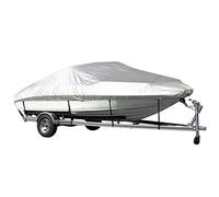 Boat Cover, Inflatable Boat Cover V-shaped Yacht Dust Cover, Sunscreen And Rainproof Boat Cover, Polyester 190T Hull Protection Cover(Clear)