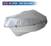 Boat Cover Size 1 | Fits 14-16ft (4.27-4.88m) | Silver Waterproof Marine Grade
