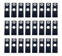 Boat Cover Snap Extender -Brass Heavy Duty snap - Extension Size, 1" - Built in Finger Loops. Extend The Life of Your Boat top Canvas! 24 Pack