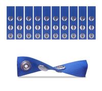 Boat Cover Snap Extender for Boat Canvas,Steel Snap Extender,Extension Sizes 1"~2" (Blue, 10pack)