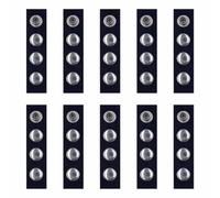 Boat Cover Snap Extender for Marine Canvas, 10 Pack, Extension Sizes 1"~2" (2"-3")