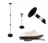 Boat Cover Support Pole System - Telescoping Aluminum Boat Pole Boat Accessories with 3-Stage Adjustable Height of 23"~57" for Pontoon bass boat Fishing Barge Bimini Tops, Set of 1
