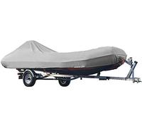 Boat covers 600D PU Coated Inflatable 8' To 9 ' Long 4 1/2' Wide 16 1/2" Tall. : 240-270X135X50cm Boat Outdoor Cover (Light Grey)