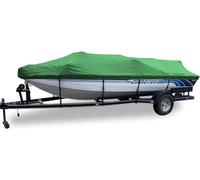 Boat covers Outdoor Tent Trailerable 420D Fabric V-Hull Fish Ski Fishing Boat Runabout Bass Boat (Groen 530x290cm)