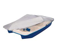 Boat covers Pedal 210D Marine Grade Outdoor Protection Tear Resistant for 3 Or 5 Person Pedal Boat (Grey 286X200CM)
