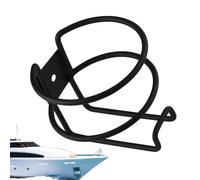 Boat Cup Holder - Marine Beverage Bottle Stand | Non-Slip Groove Drink Holder | Motorcycle and RV Holder | Waterproof Sea Mount | Durable Cup and Water Bottle Holder for