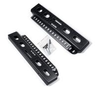 Boat Deck Fishing Gear Holder, Onboard Organizer Rack Set, 2 Pack Lure Pliers Scissors Storage Mount Accessory, Marine Anglers, Black Boat Tackle Rack Lure Plier Organizer Onboard Deck Storage Marine