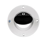 Boat Deck Hatch, Round Detachable Deck Cover, Marine Replacement Part with Secure Seal, Uv-Resistant Sturdy Build, Ideal for Yacht, Ship, Rv, Outdoor, Open Water, Mobile Living, 2.81x0.43 Inches